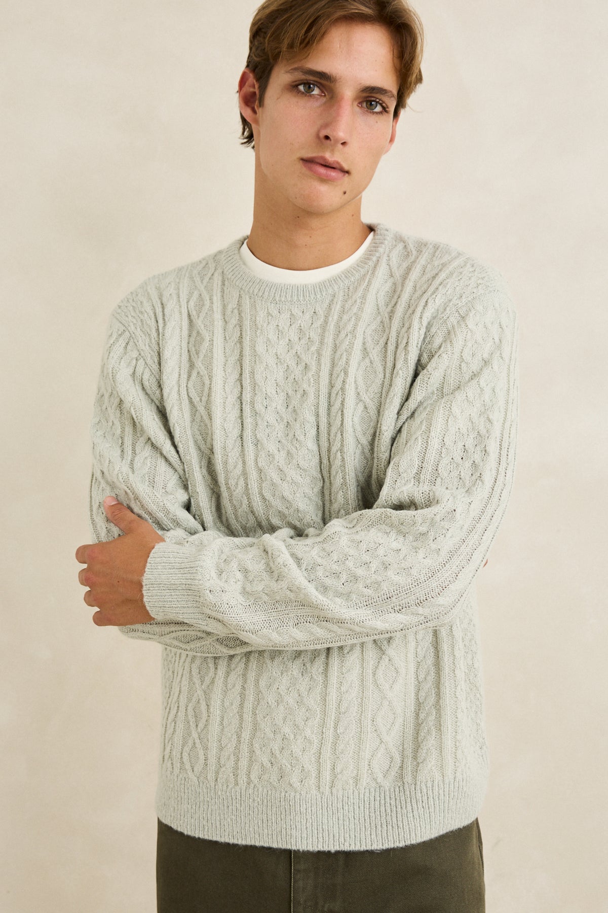 Mohair Fishermans Knit