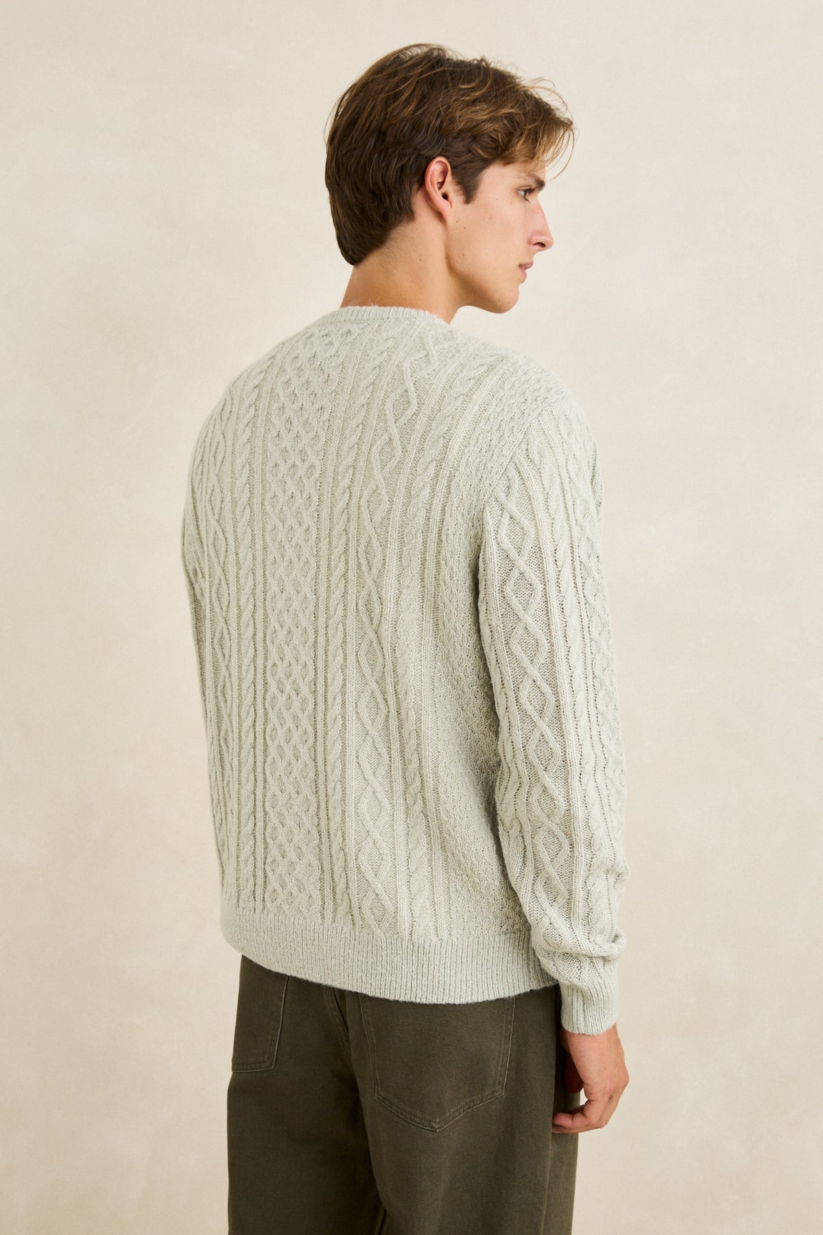 Mohair Fishermans Knit