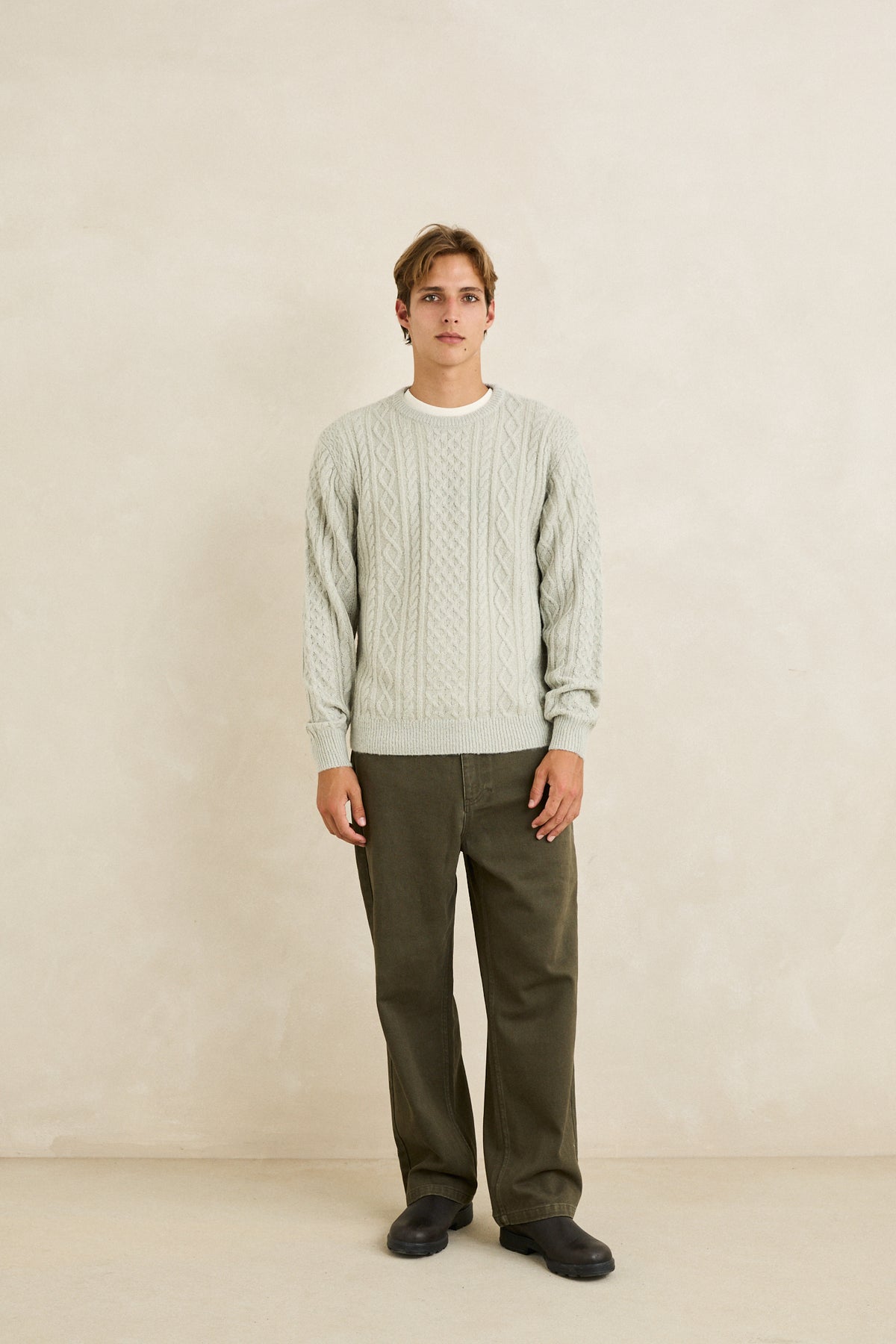 Mohair Fishermans Knit