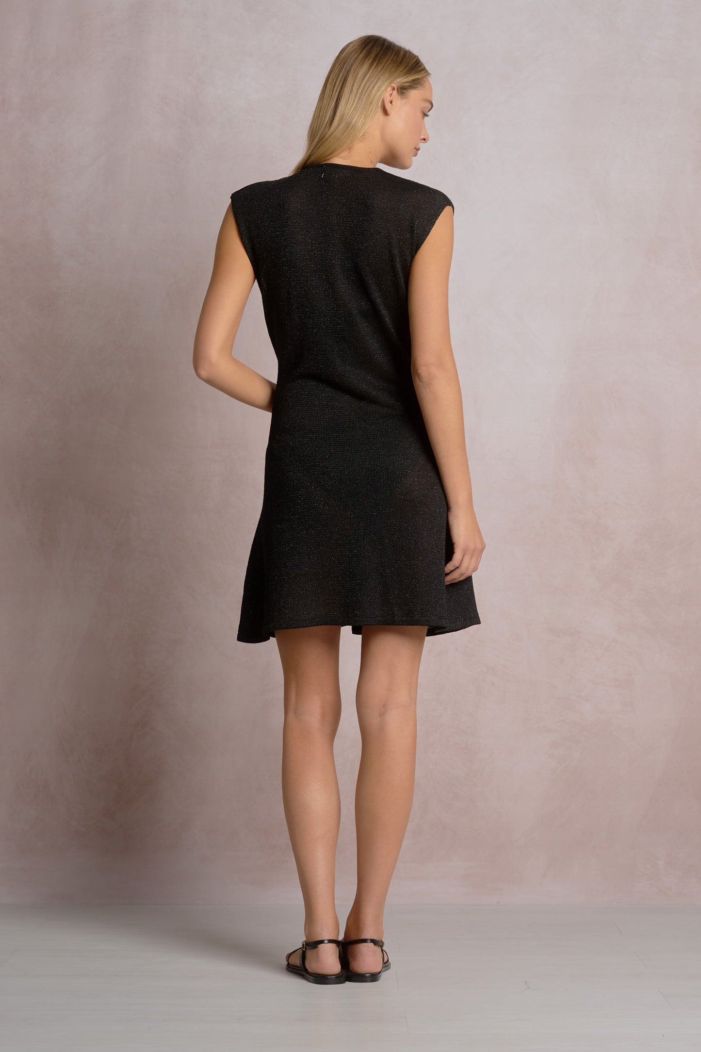 Shimmering Front Tie Coverup