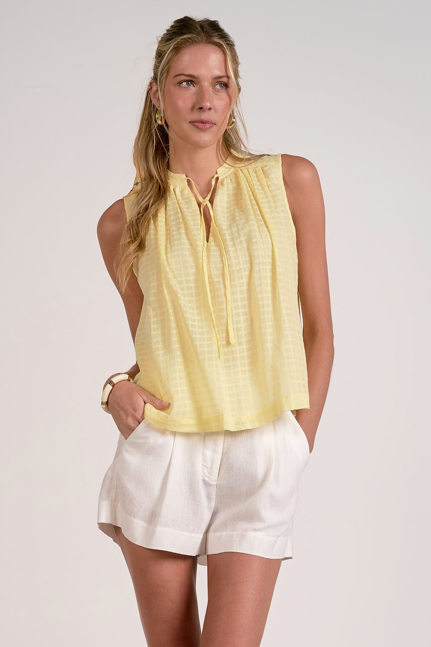 Beach Picnic Flowy Sleeveless Top