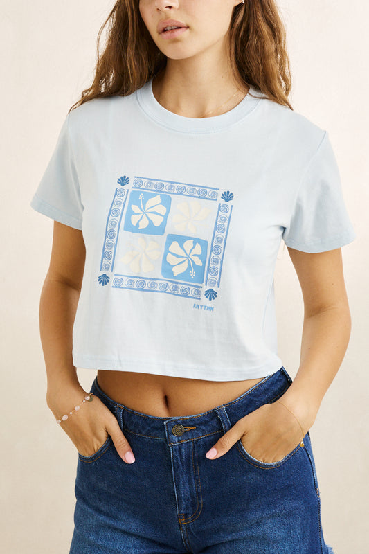 Bayside Crop Crew Tee