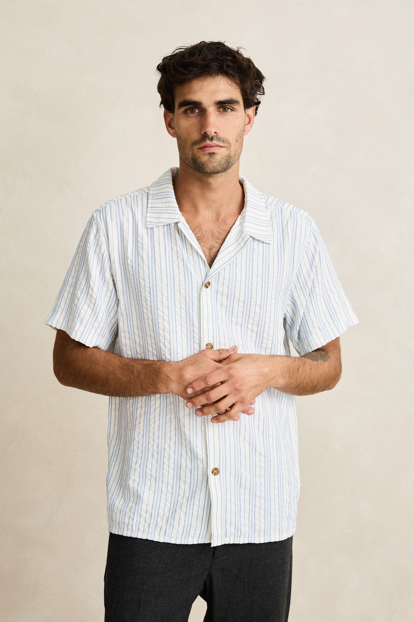 Novelty Stripe Shirt