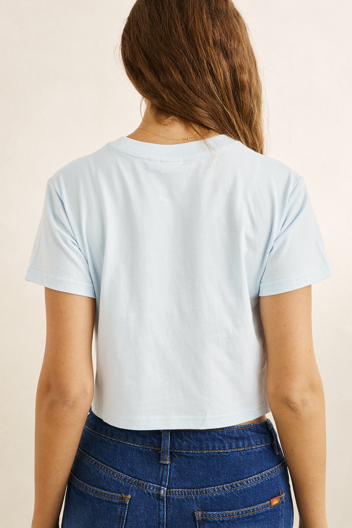 Bayside Crop Crew Tee