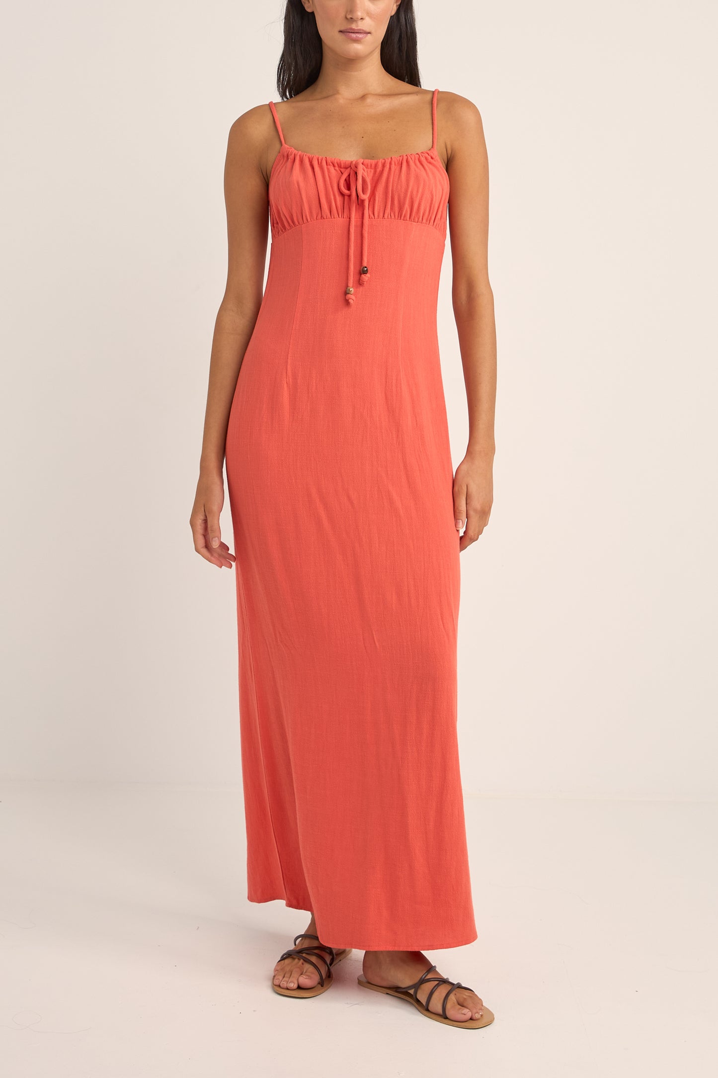 Austin Gathered Maxi Dress