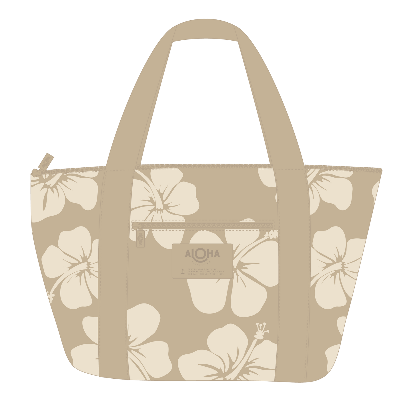 Nylon Zipper Tote