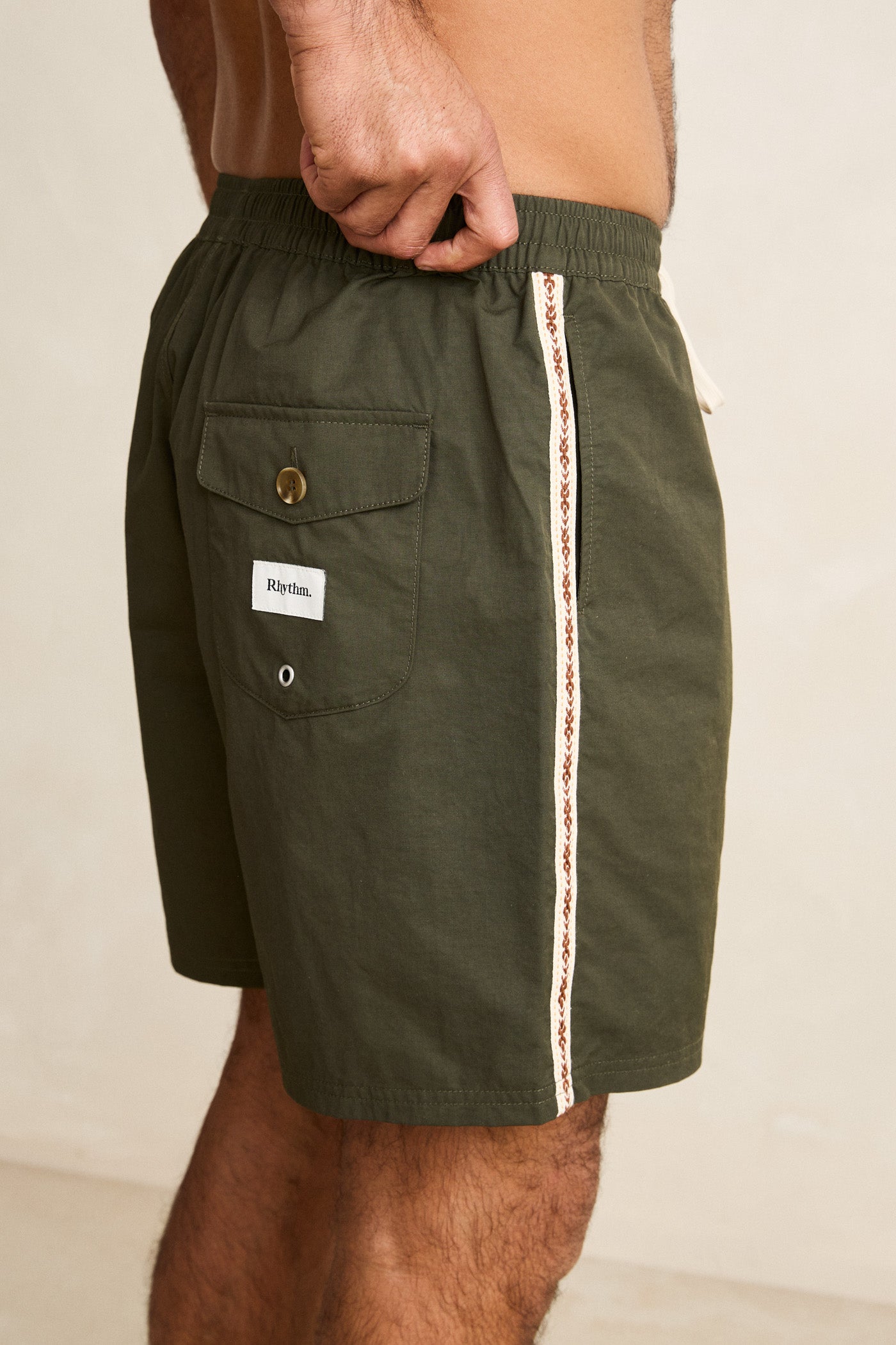 Woven Tape Beach Short