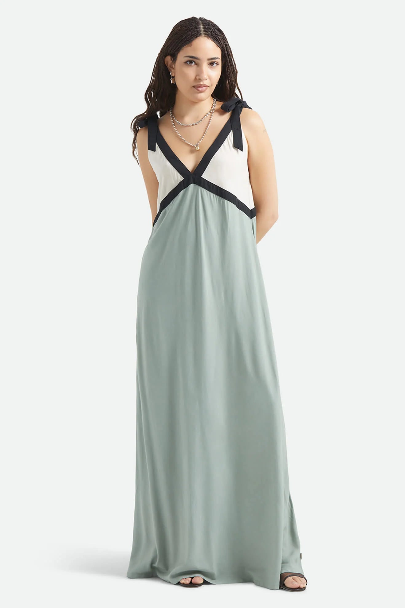 Sunset Tie Slip Dress