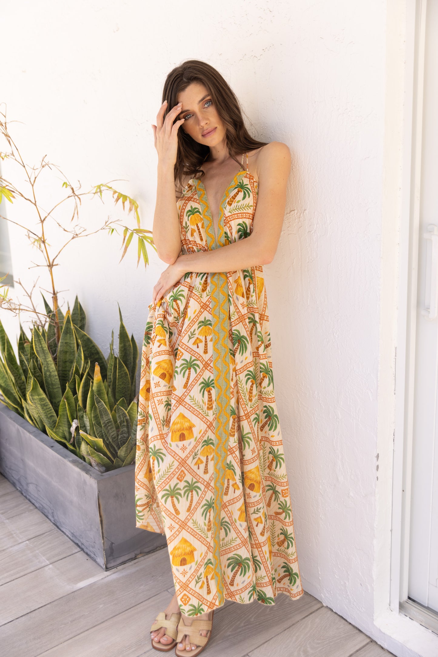 Palmcrest Maxi Dress
