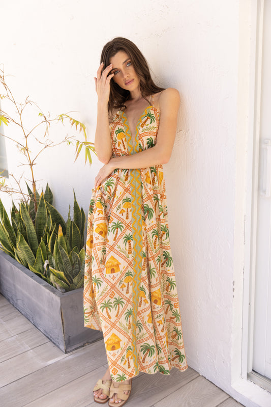 Palmcrest Maxi Dress