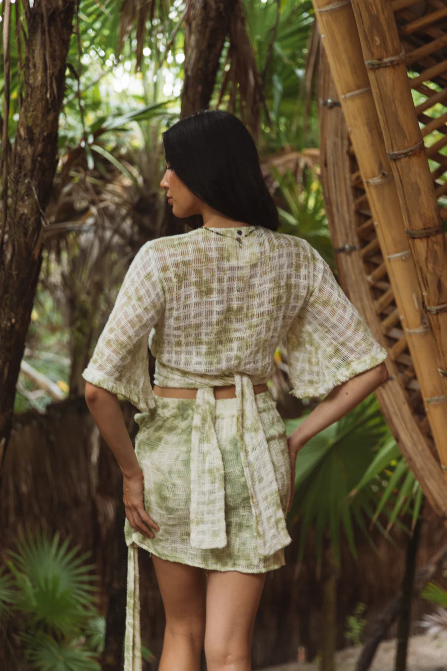 Riviera Cotton Wrap Top